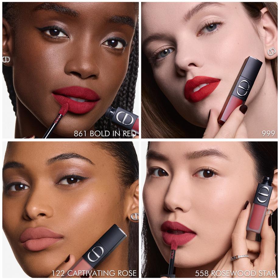 Dior Rouge Dior On Stage Ink Blur Matte Rossetto liquido no transfer 