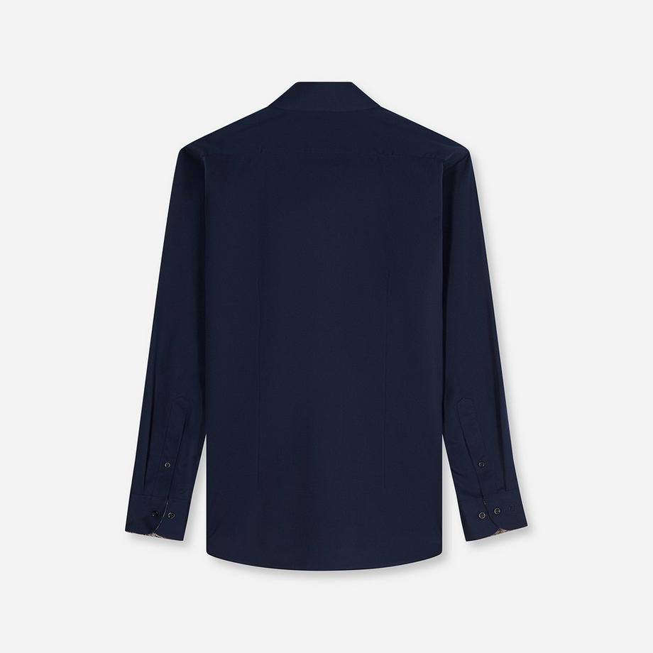 OLYMP Modern Fit Hemd mit Blumenfutter  