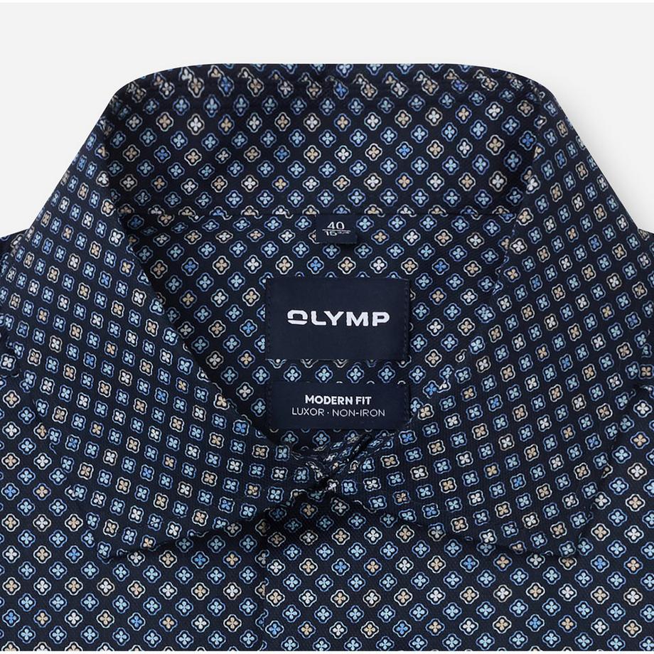 OLYMP Modern Fit Musterhemd  