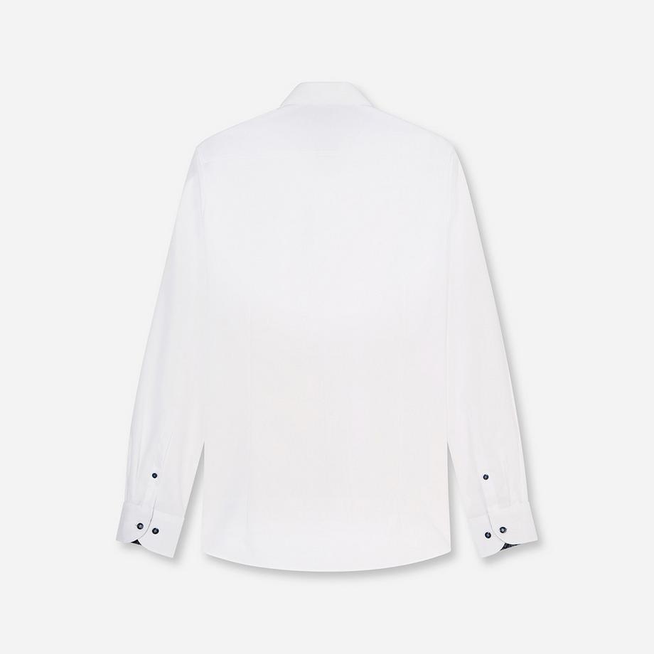 OLYMP Camicia con collo e polsini interni a motivo  