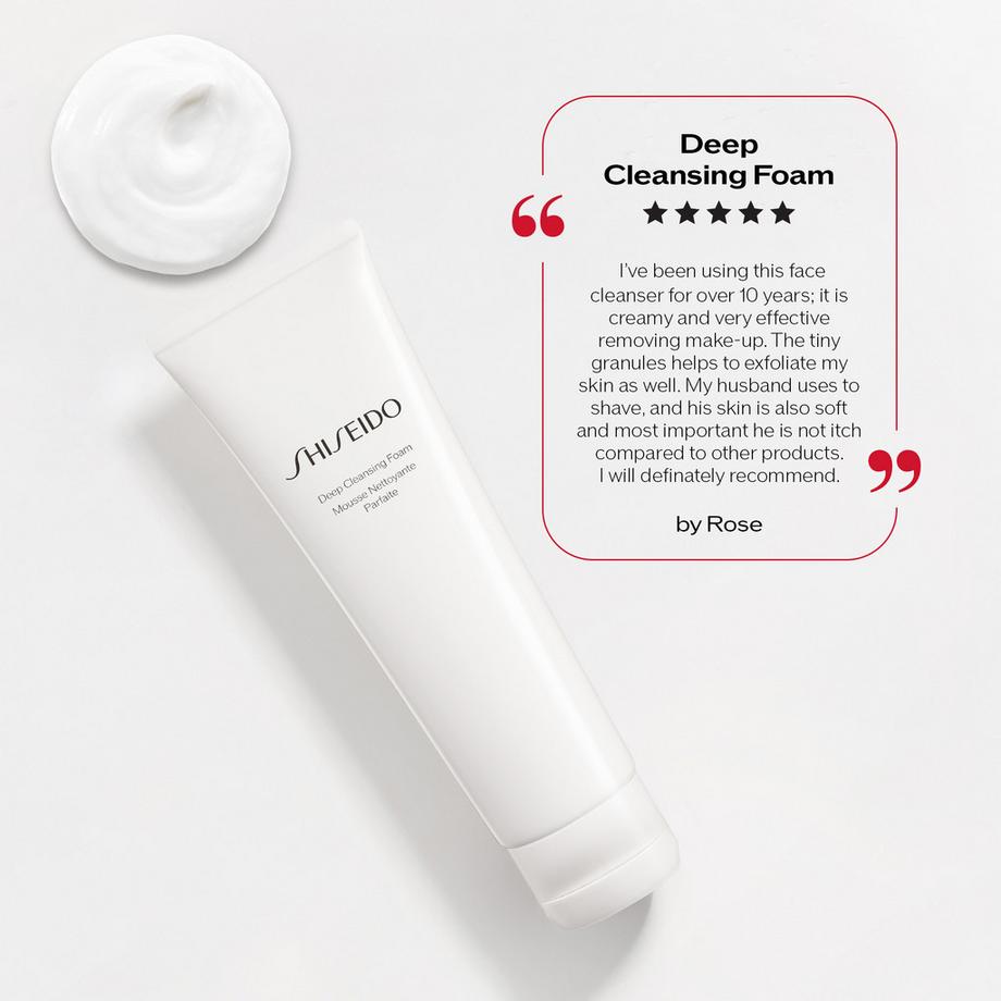SHISEIDO  Prepare and Defend Deep Cleansing Foam 