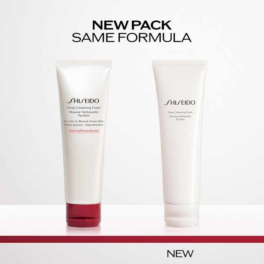 SHISEIDO  Prepare and Defend Deep Cleansing Foam 