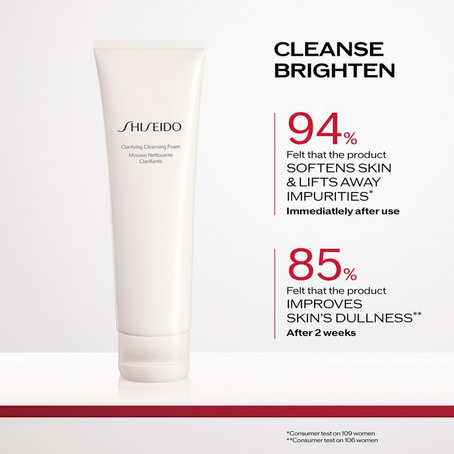 SHISEIDO  Prepare and Defend Clarifying Cleansing Foam 