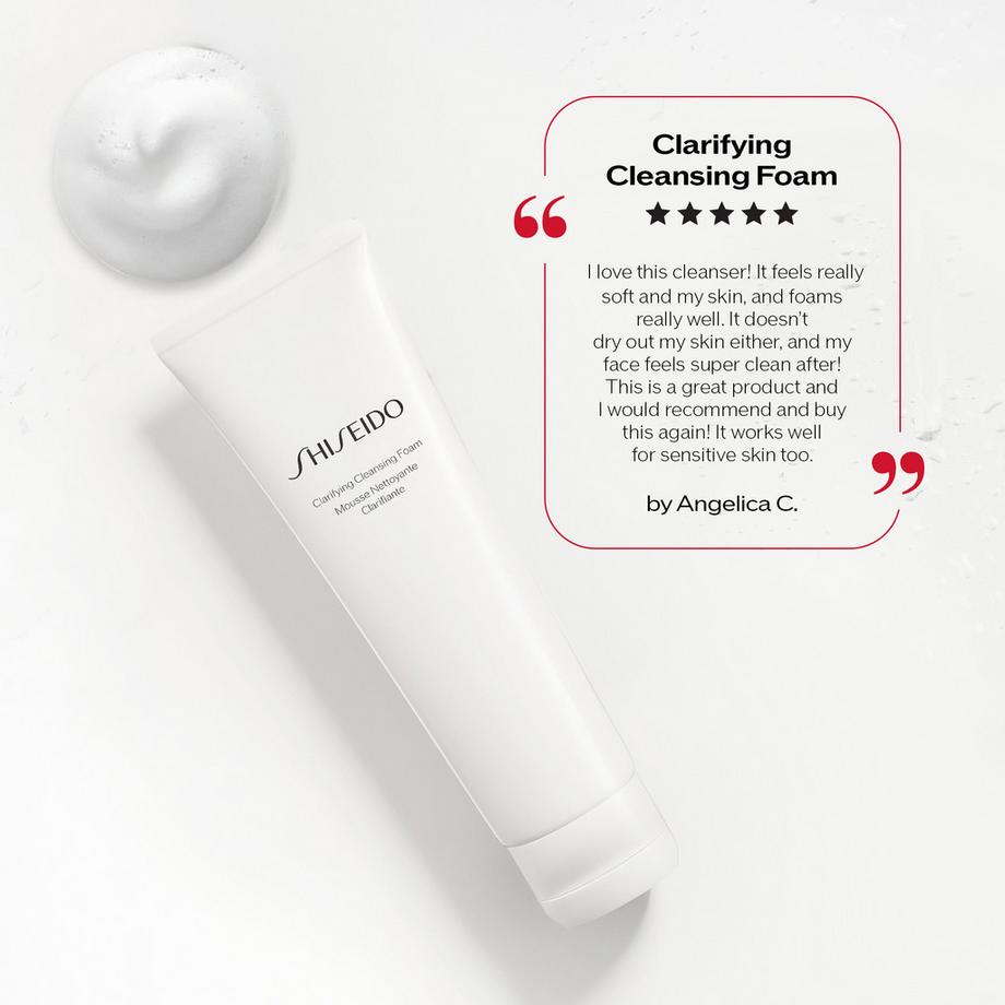 SHISEIDO  Prepare and Defend Clarifying Cleansing Foam 