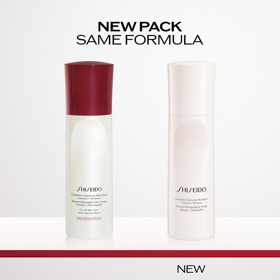 SHISEIDO  Prepare and Defend Complete Cleansing Microfoam 