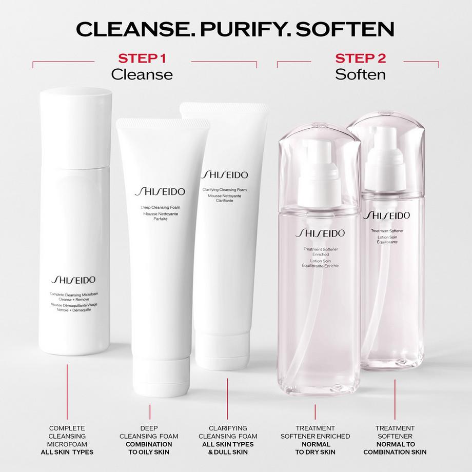 SHISEIDO  Prepare and Defend Complete Cleansing Microfoam 