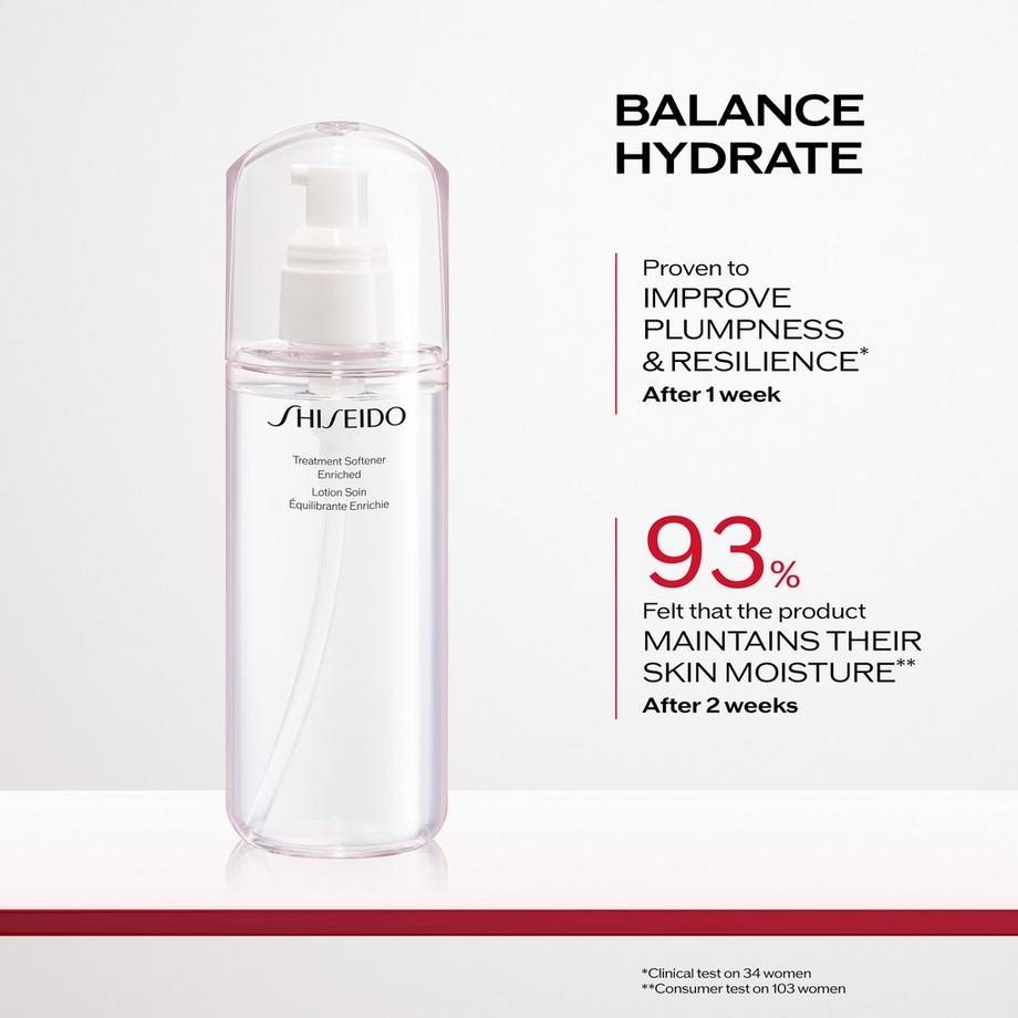 SHISEIDO  Prepare and Defend Treatment Softener Enriched Large 