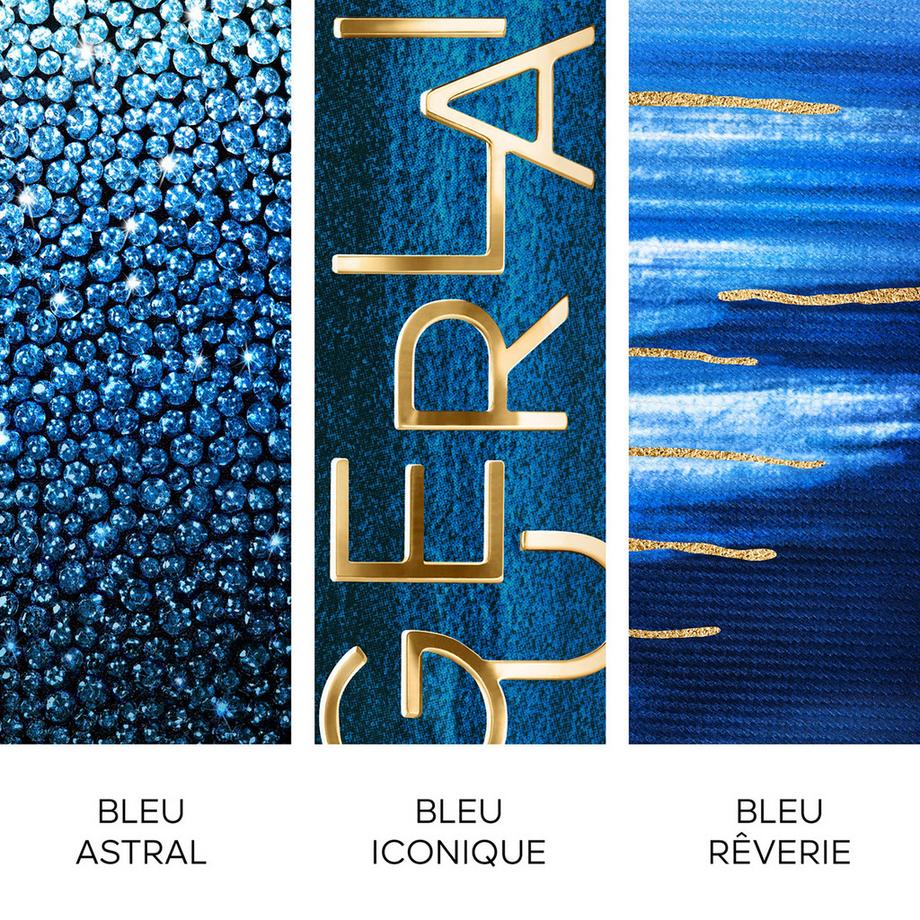 Guerlain  Rouge G L’Heure Bleue La cover gioiello con doppio specchio - Edizione Limitata Il rossetto ultra-care personalizzabile 
