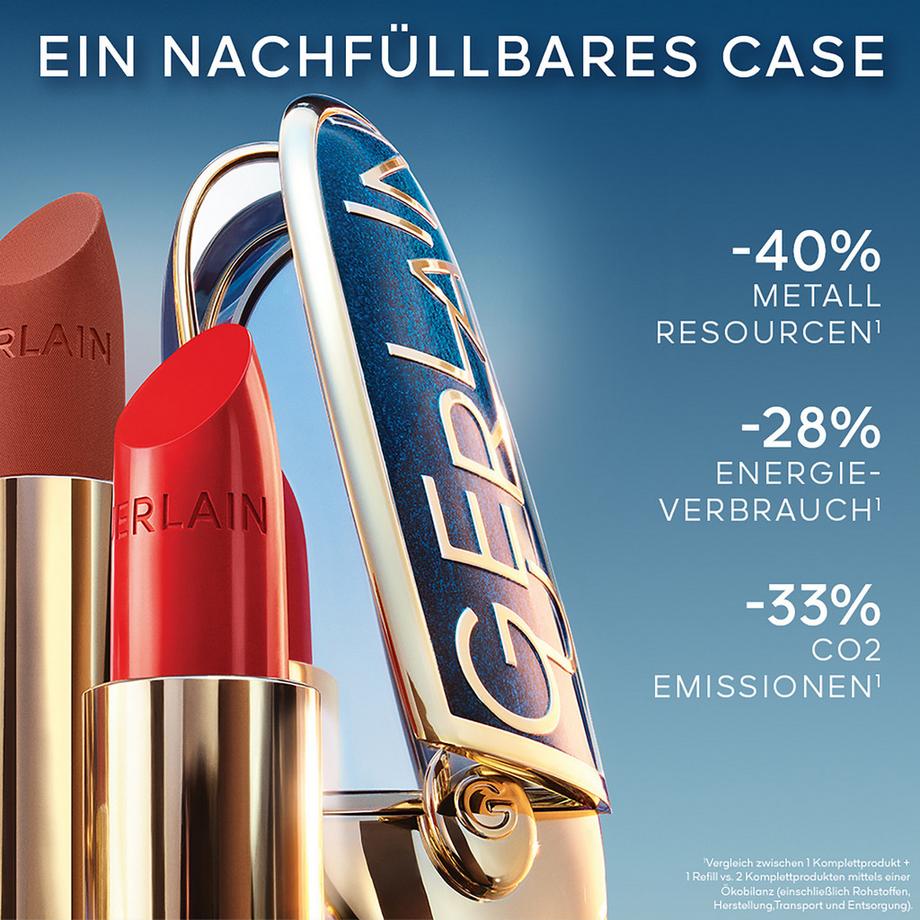 Guerlain  Rouge G L’Heure Bleue La cover gioiello con doppio specchio - Edizione Limitata Il rossetto ultra-care personalizzabile 