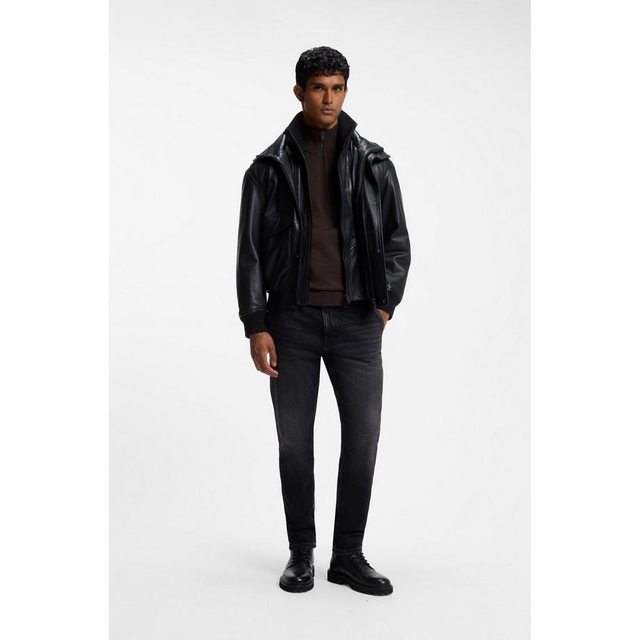 BOSS ORANGE Pull Troyer avec Half Zip  