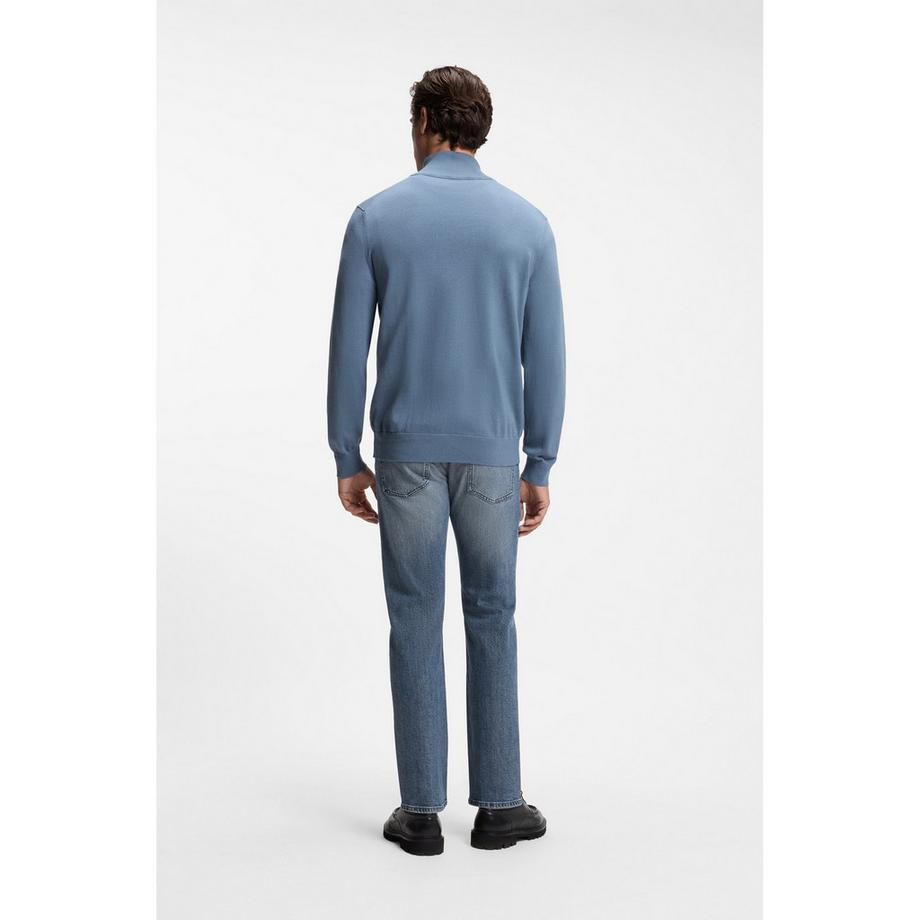BOSS ORANGE Pull Troyer avec Half Zip  