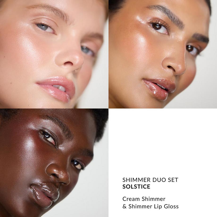 REFY  Shimmer Duo Set Solstice - Coffret enlumineur et gloss à lèvres 