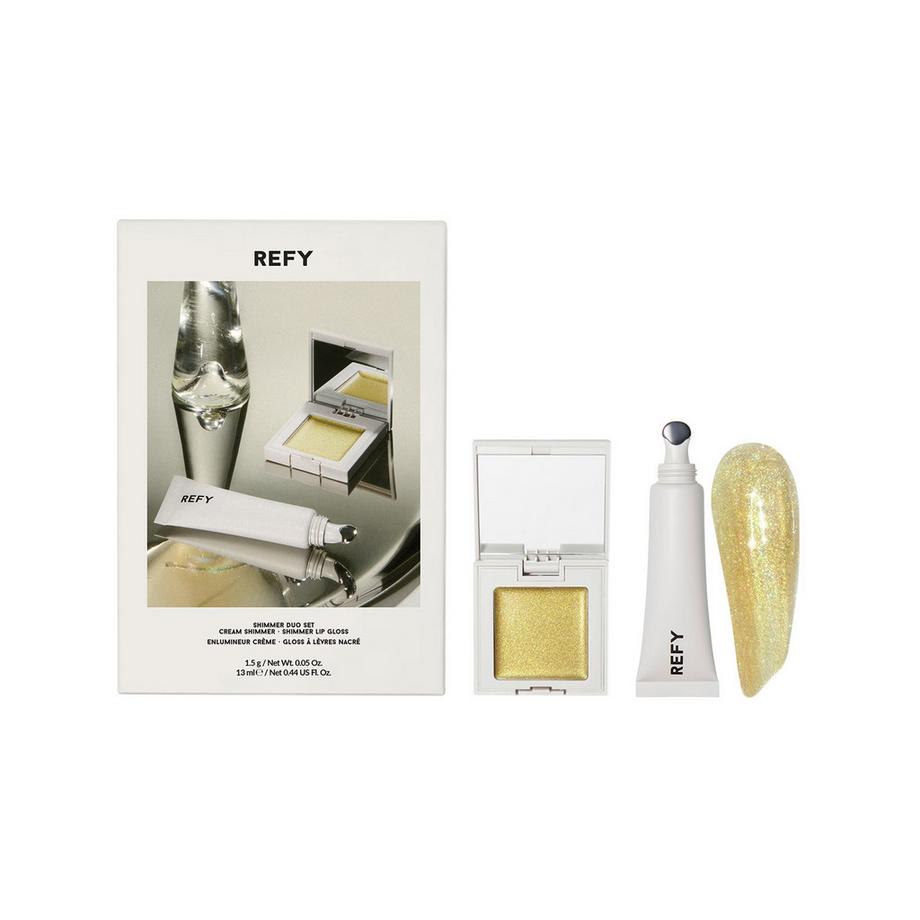 Shimmer Duo Set Gaia - Coffret enlumineur et gloss à lèvres