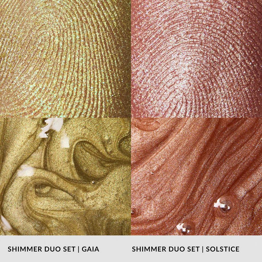 REFY  Shimmer Duo Set Gaia - Coffret enlumineur et gloss à lèvres 