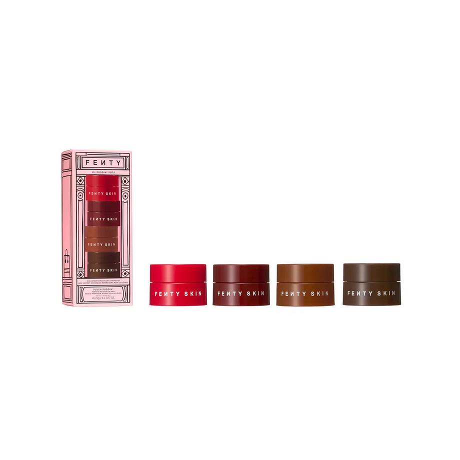 Lil Puddin' Pots - Set mini maschere labbra riparazione intensa