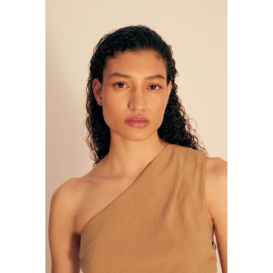 Sfera Ein-Schulter-Wrap-Top  