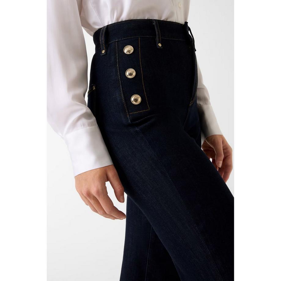 GUESS High Waist Flare Jeans  