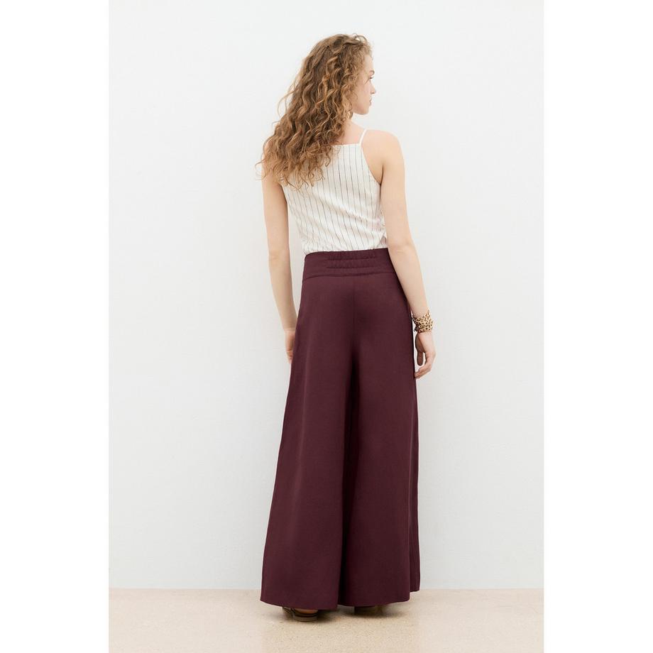 Caroll Pantalon Plissé Large  