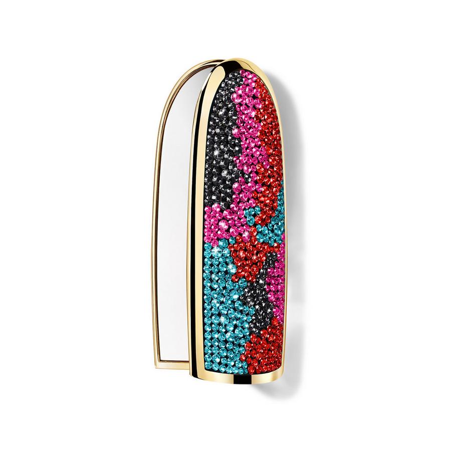 Guerlain  Rouge G Showtime La cover gioiello con doppio specchio - Edizione Limitata Il rossetto ultra-care personalizzabile 