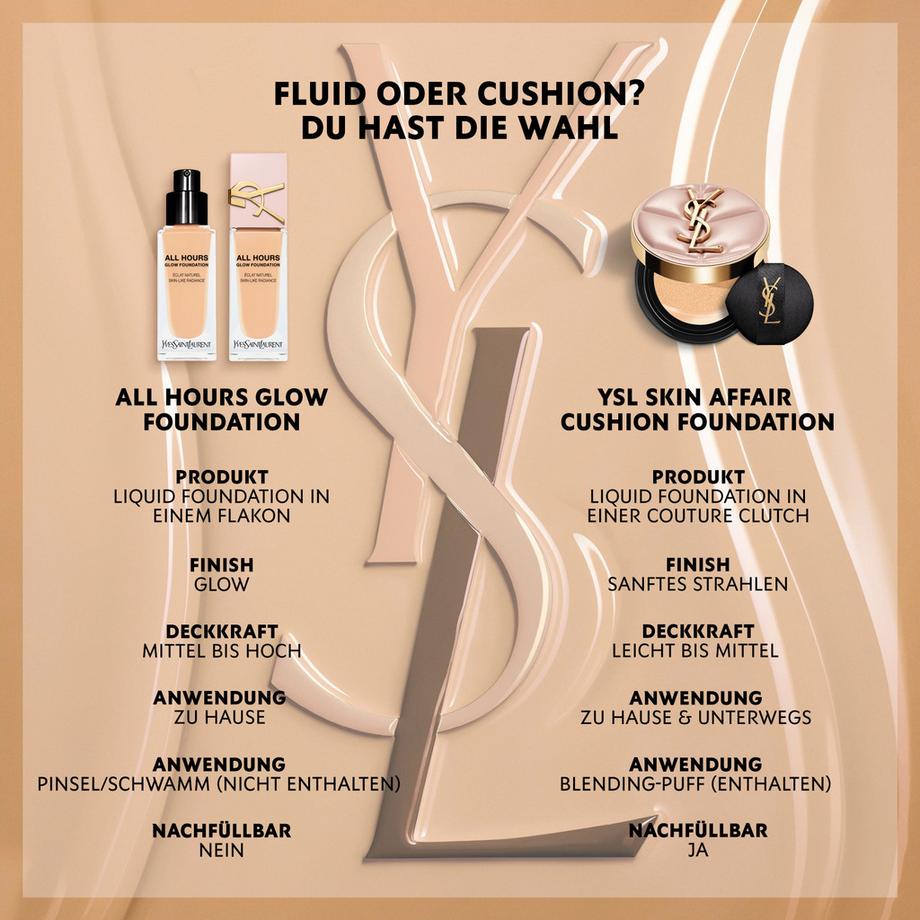 YSL  Skin Affair Soft Glow Cushion Foundation 