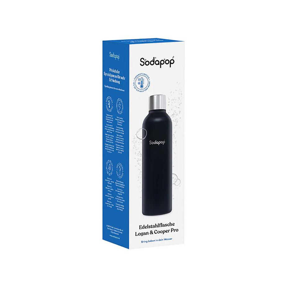 Sodapop Wassersprudler-Flasche Cooper Pro / Logan 
