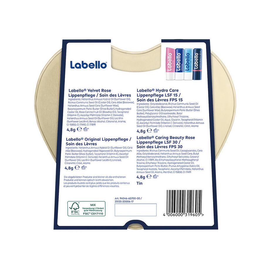 labello  Coffret-Cadeau Time for Lips 