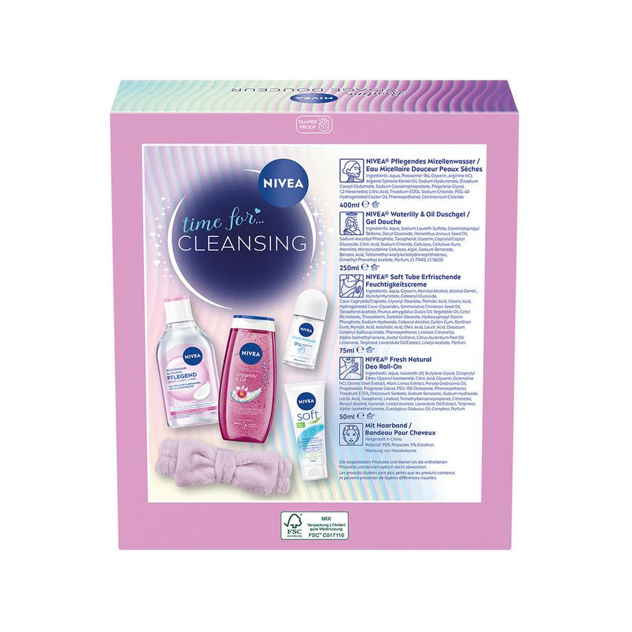 NIVEA  Cofanetto regalo Time for Cleansing 