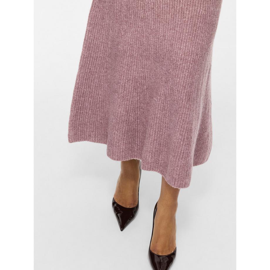 VILA Gonna Midi in Maglia Vikachel  