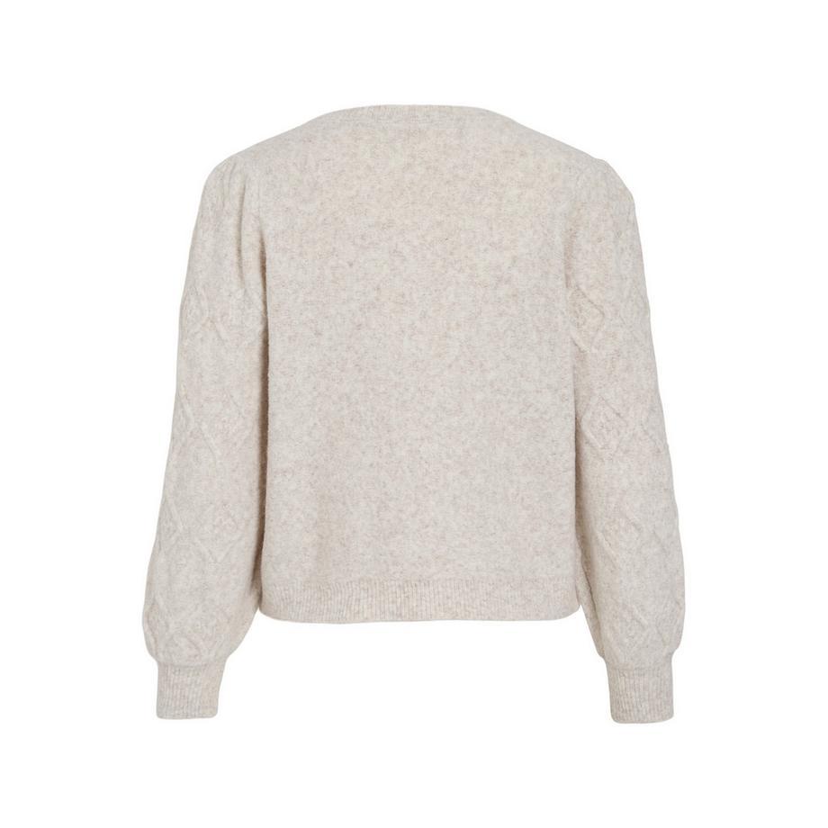 VILA VICLEO Cardigan a maglia con motivo a trecce  