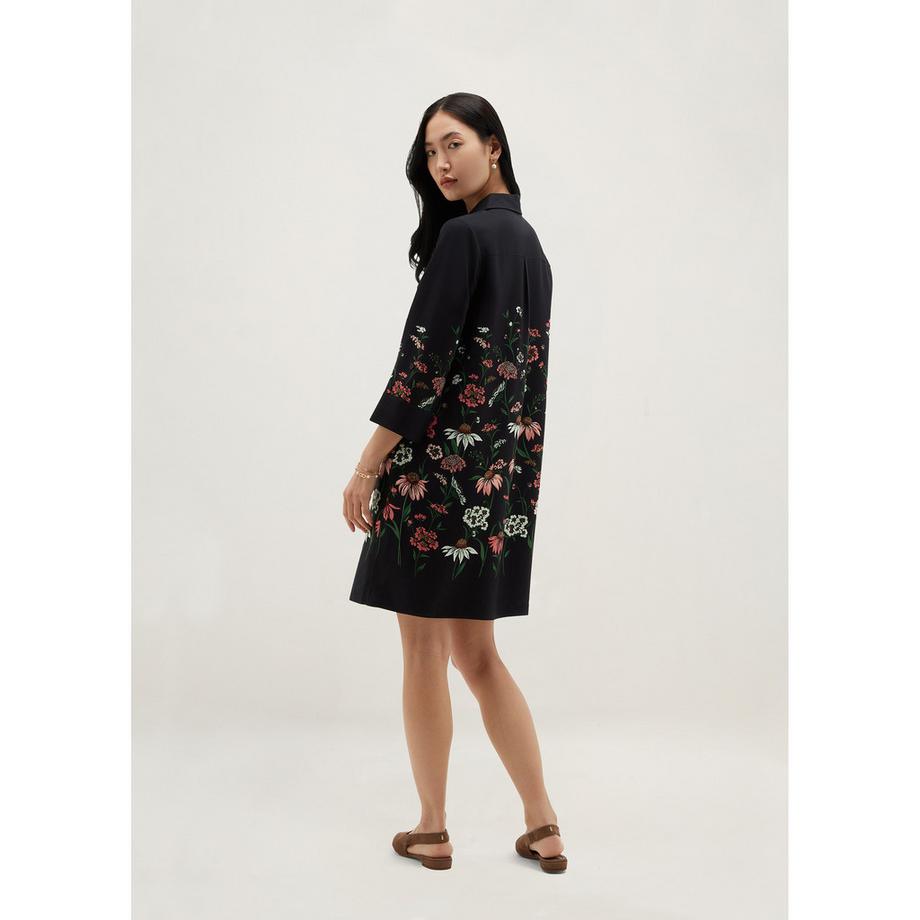 HOBBS Marci Blumenmuster Hemdblusenkleid  