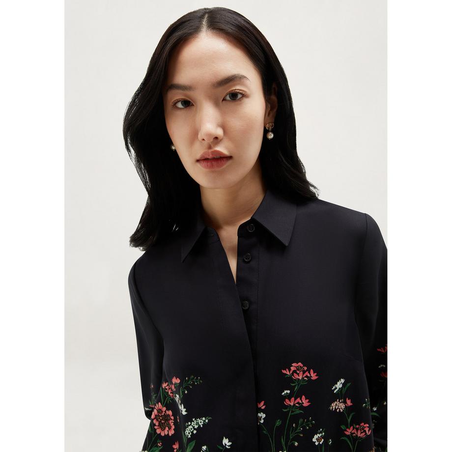 HOBBS Marci Blumenmuster Hemdblusenkleid  