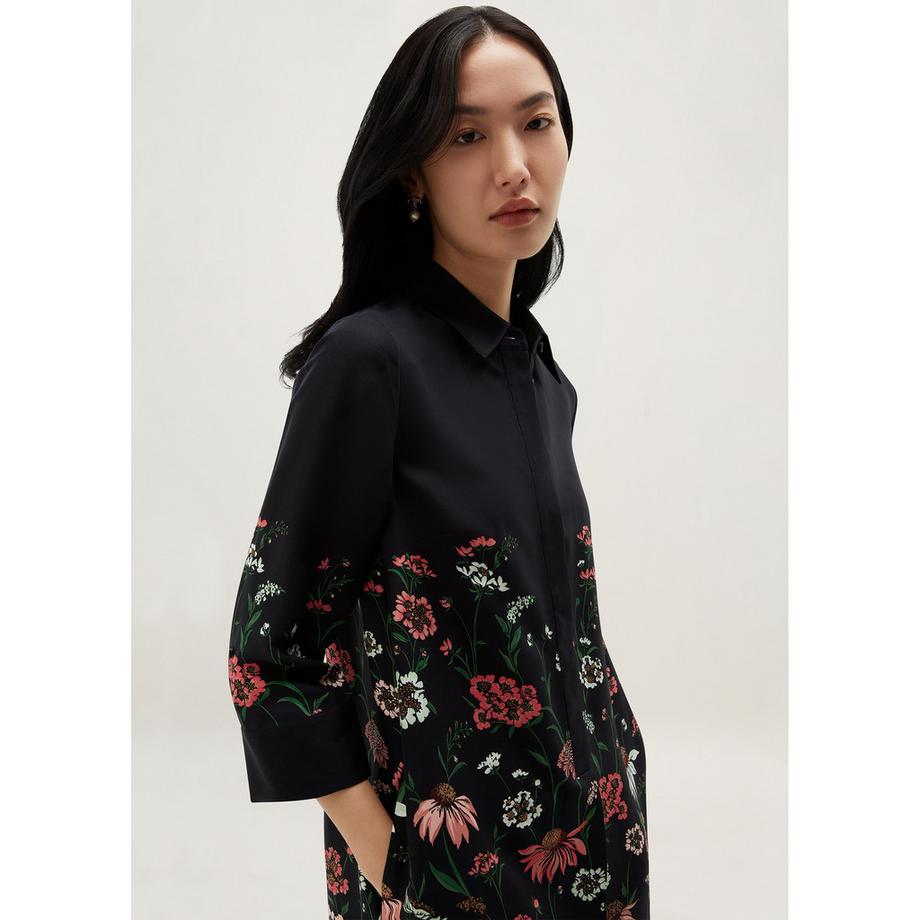 HOBBS Marci Blumenmuster Hemdblusenkleid  