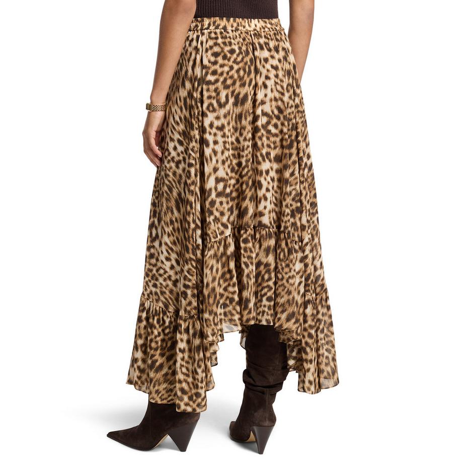MICHAEL KORS Gonna Maxi Stampa Leopardo  