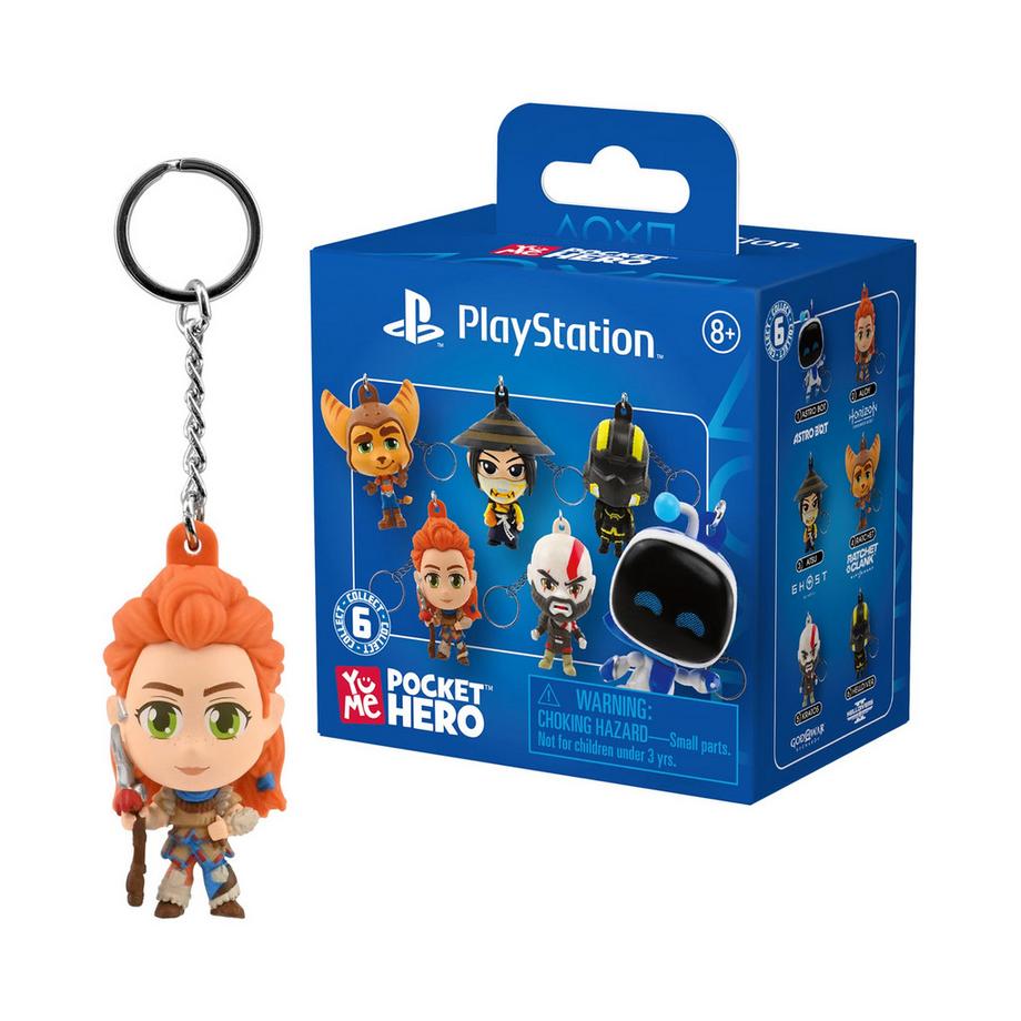 YuMe  Porte-clés PlayStation Pocket Hero Series 1, sélection aléatoire 