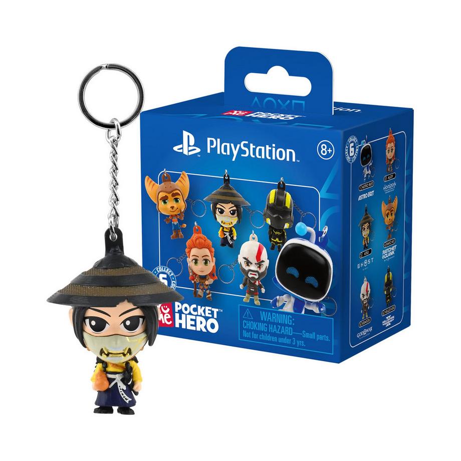 YuMe  Porte-clés PlayStation Pocket Hero Series 1, sélection aléatoire 