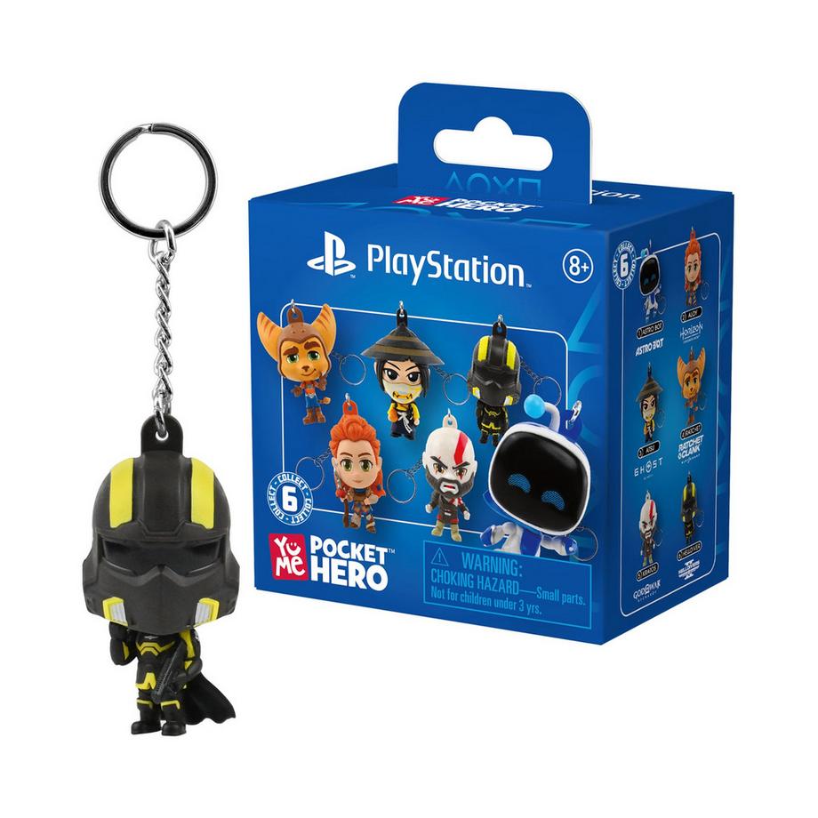 YuMe  Porte-clés PlayStation Pocket Hero Series 1, sélection aléatoire 