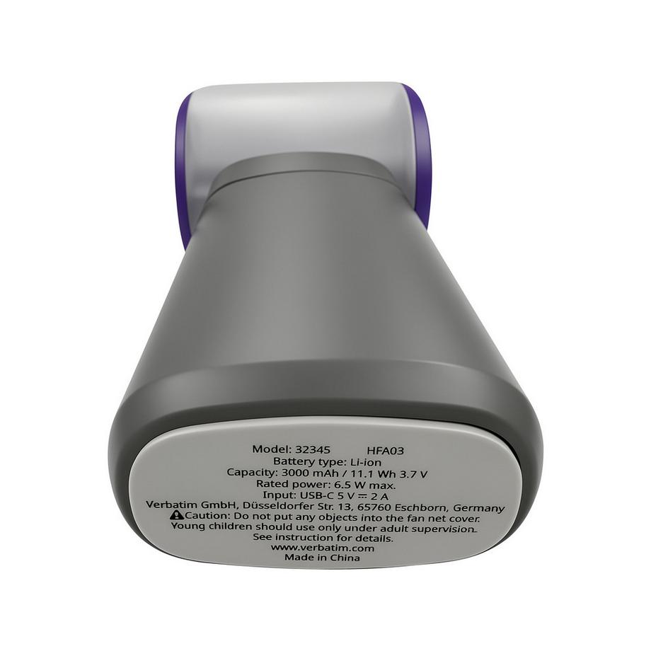 Verbatim Ventilatore USB Cool'n'Go Ice Touch Handheld Fan 