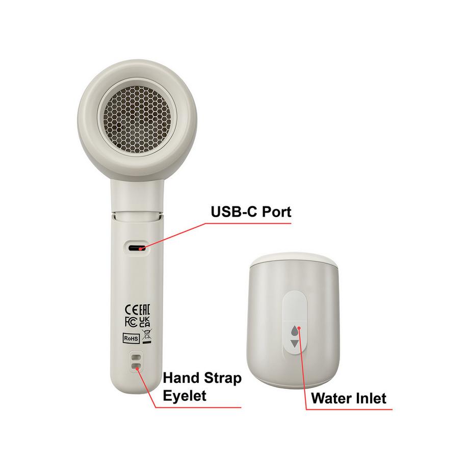 Verbatim Ventilatore USB Cool’n’Go Aqua Breeze Handheld Fan 
