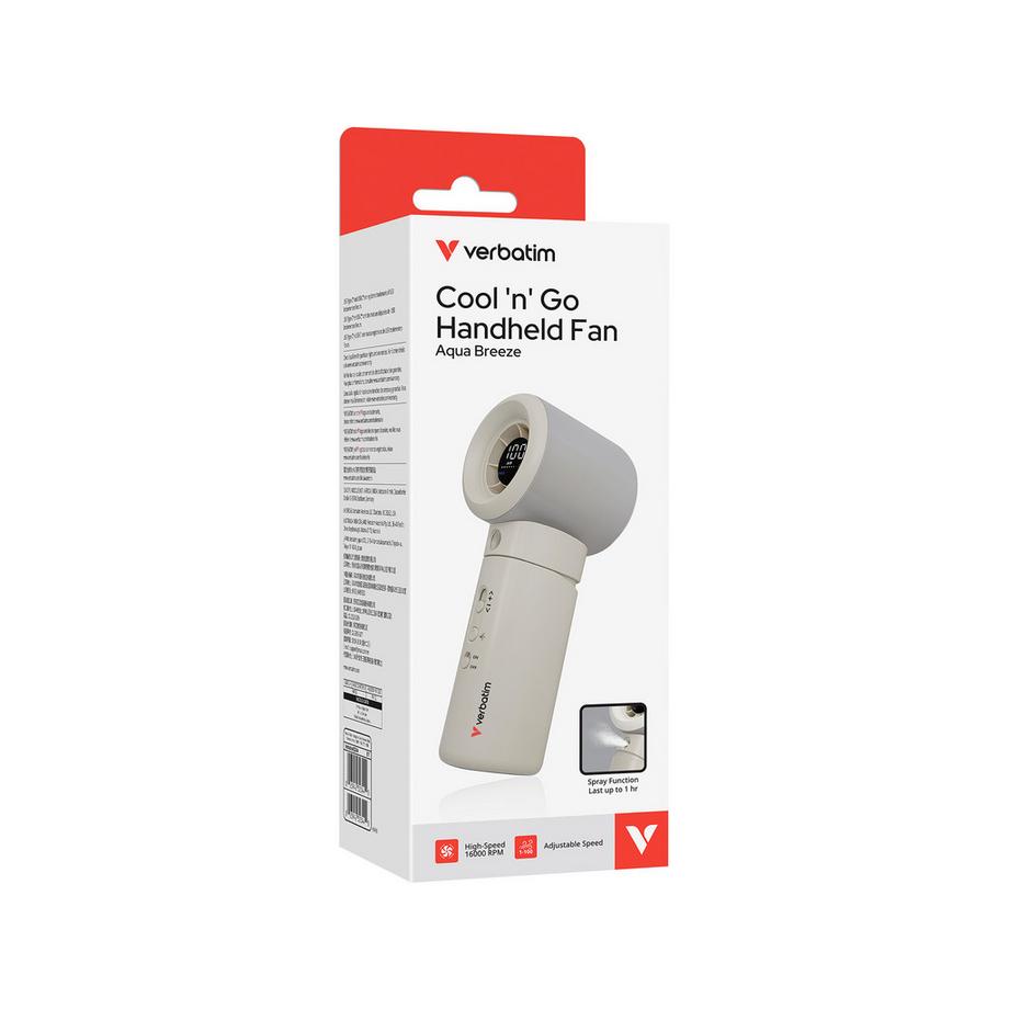 Verbatim Ventilatore USB Cool’n’Go Aqua Breeze Handheld Fan 