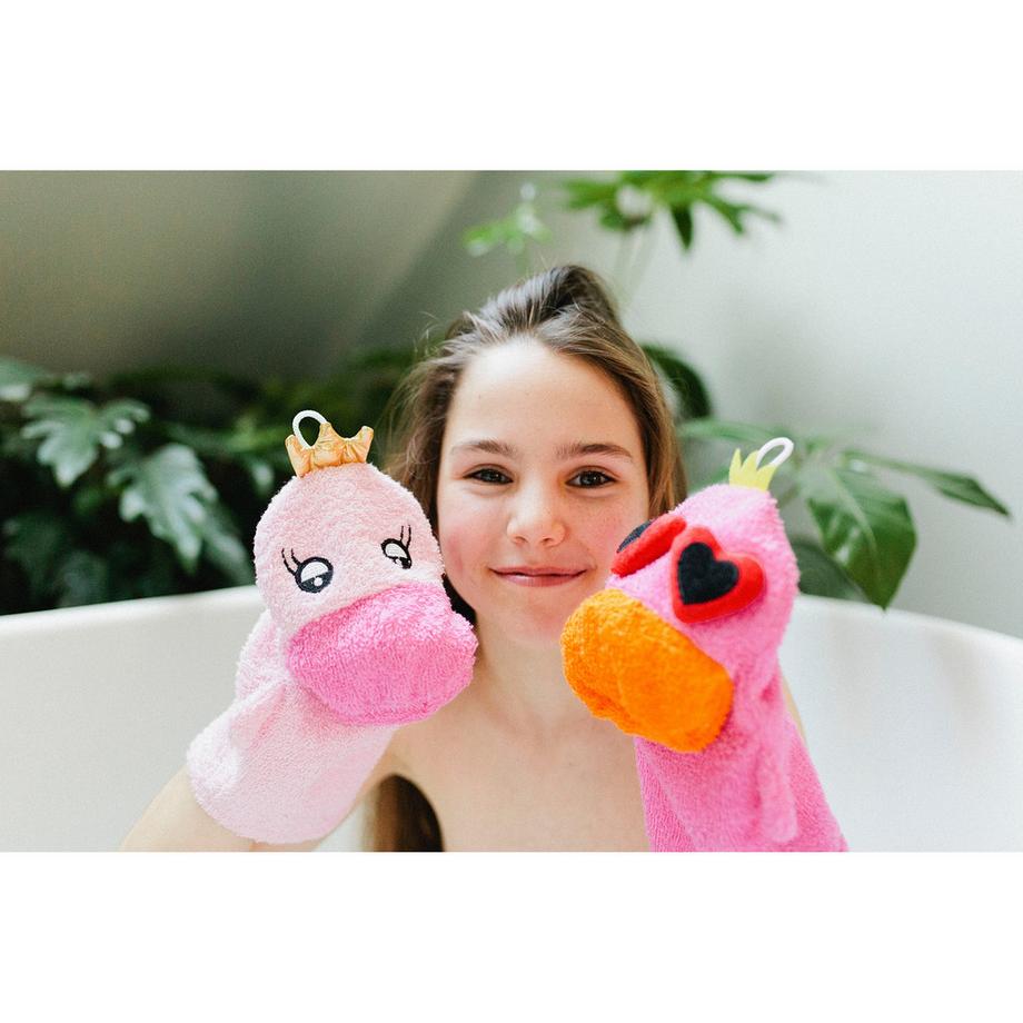 Isabelle Laurier  Geschenkset Prinzessin - Waschhandschuh, Badeente Und Badeperlen 