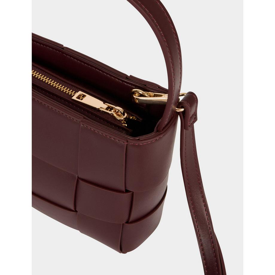 MORGAN Geflochtene Mini Handtasche  