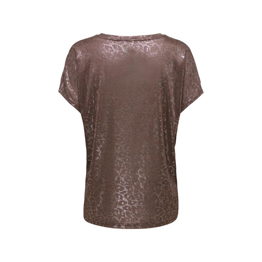 ONLY Top Manches Courtes Col en V  