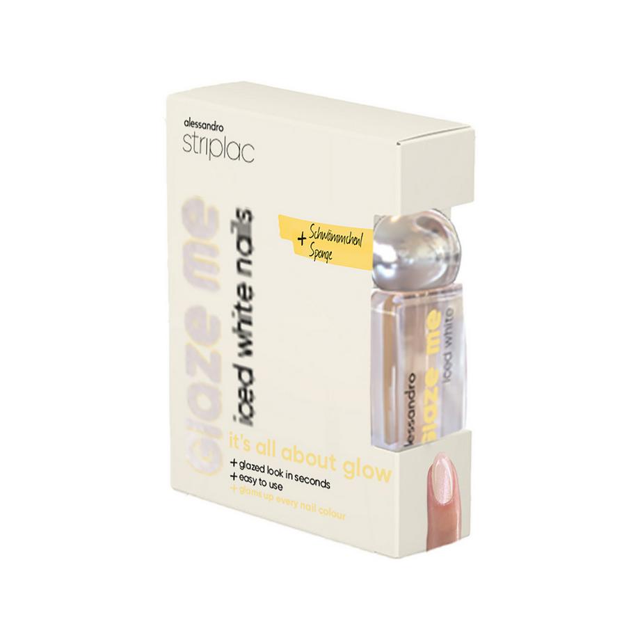 Striplac UV Glaze Me Pigment Iced White