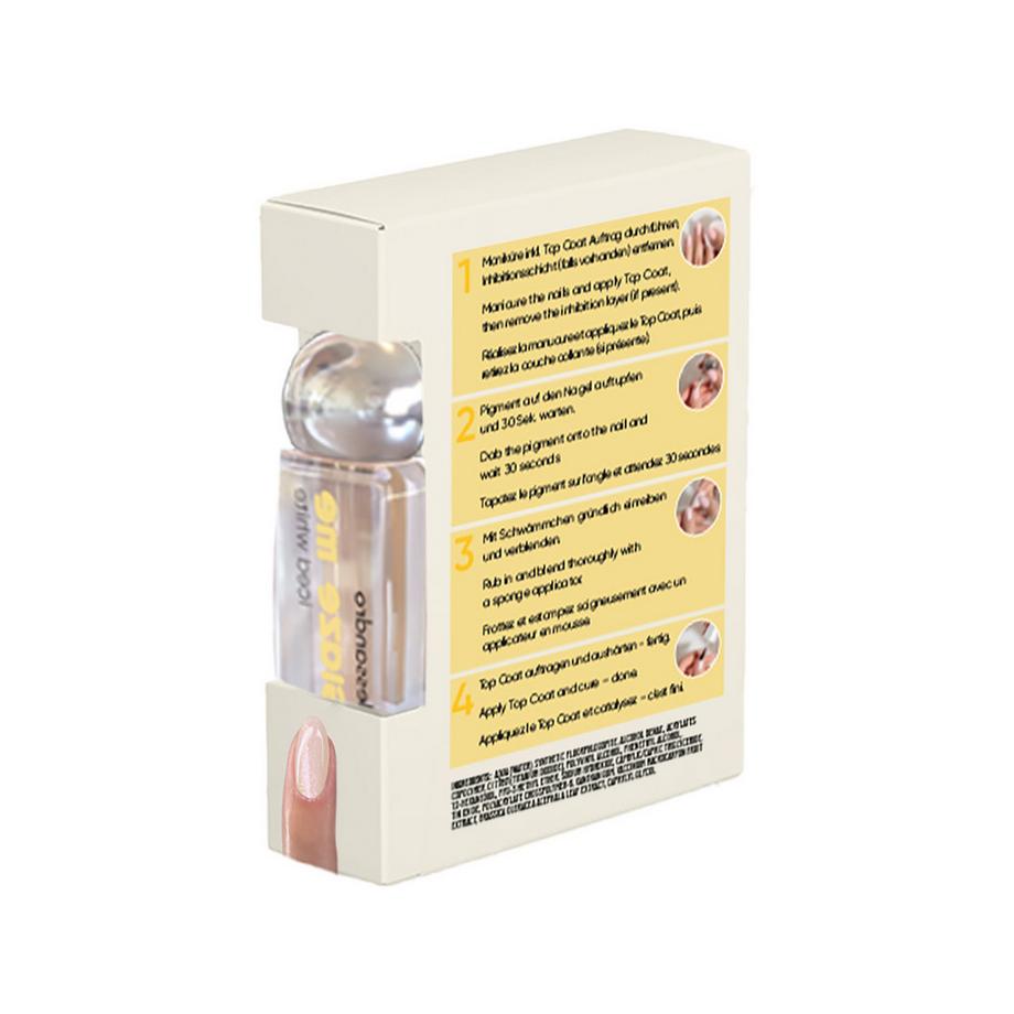 alessandro  Striplac UV Glaze Me Pigment Iced White 