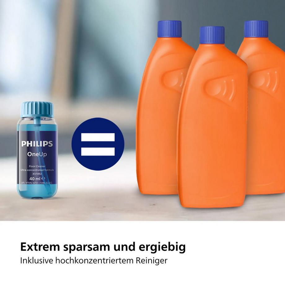 PHILIPS Lavapavimenti a frange 5000 Series, inkl. 1 Pad / 40 ml Reiniger 