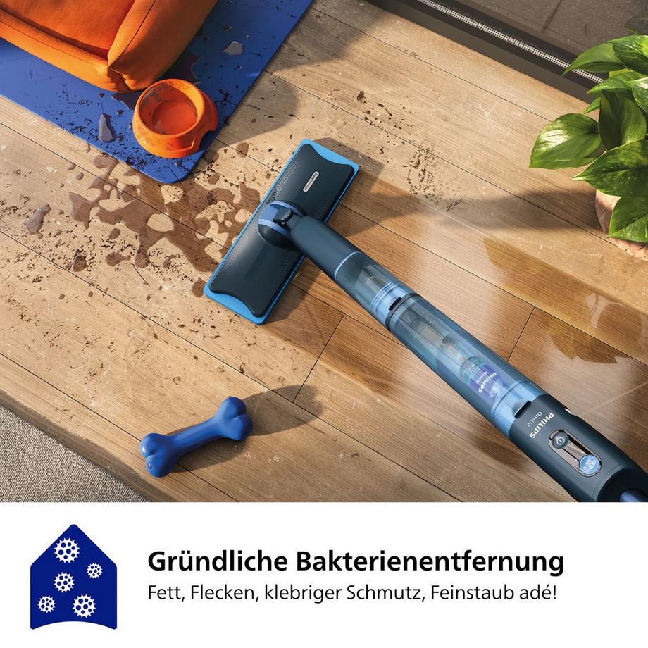 PHILIPS Lavapavimenti a frange 5000 Series, inkl. 1 Pad / 40 ml Reiniger 