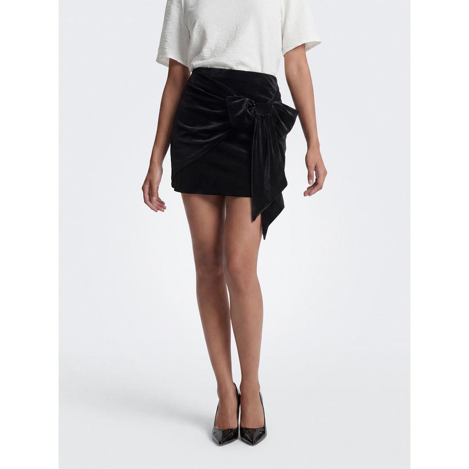 ONLY Wrap Mini Rock mit Schleife  