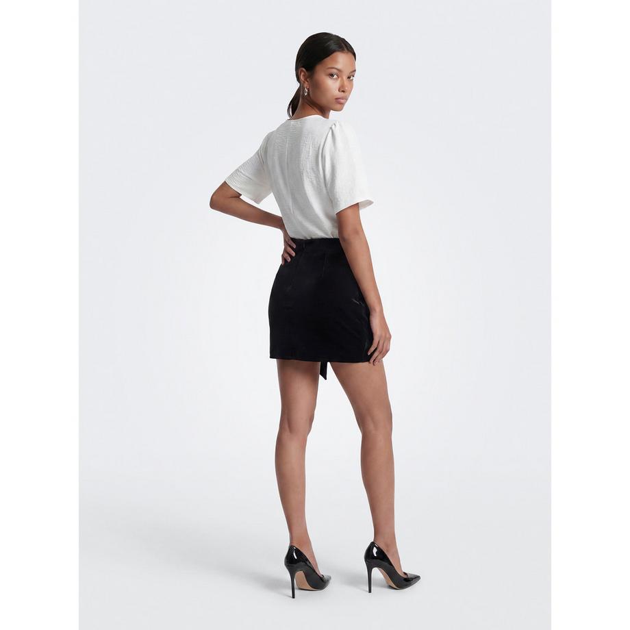 ONLY Wrap Mini Rock mit Schleife  