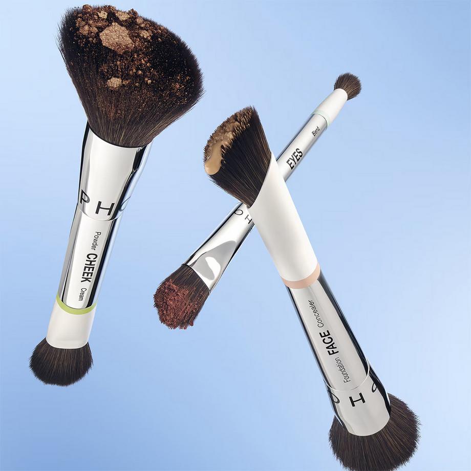 SEPHORA  Le Kit de Pinceaux Double-Embout - Kit de pinceaux maquillage visage et yeux 