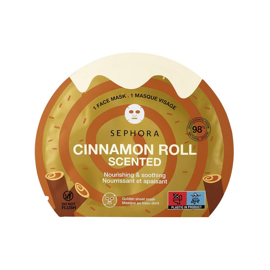 Nourishing and soothing face mask - Profumo Cinnamon roll